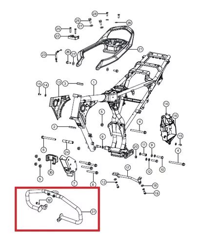 Defensa Delantera Tvs Original Stryker V Env O Gratis