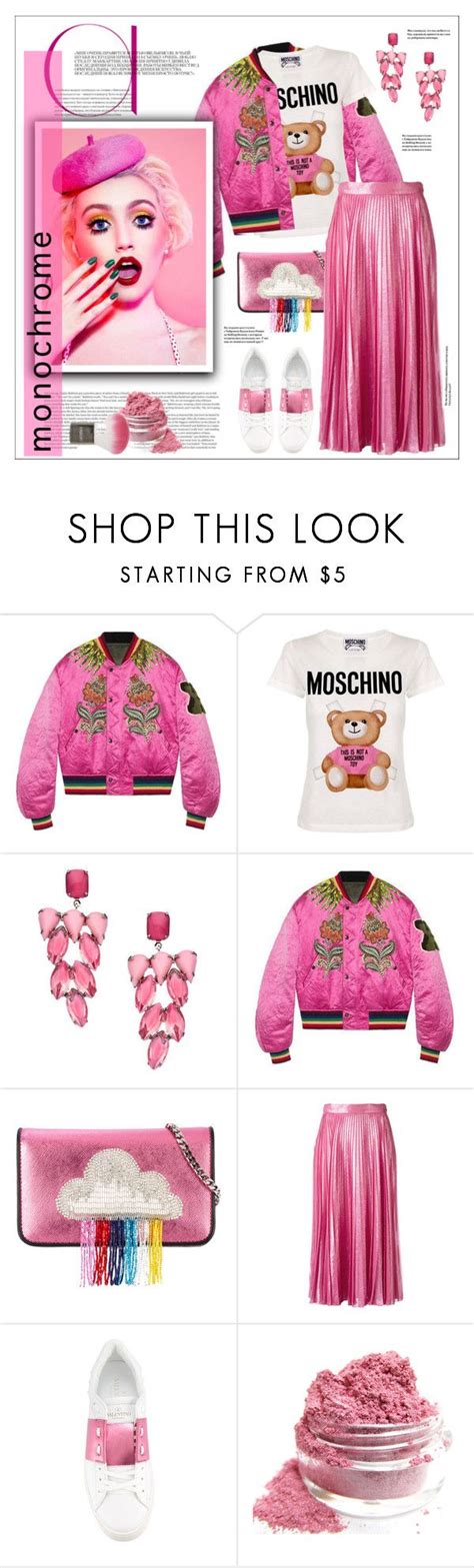 Monochromepink By Stylemeup Liked On Polyvore Featuring Gucci