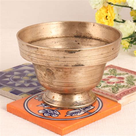 Small Brass Bowl For Kumkum Tilak