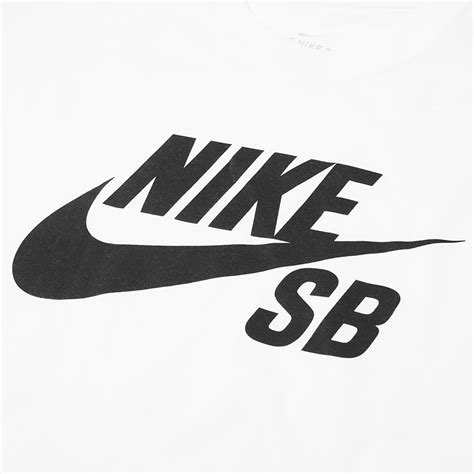 Nike SB Logo Tee White & Black | END. (KR)