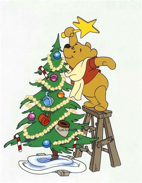 Pin By Dixie On Calming Pictures Winnie The Pooh Christmas Cute