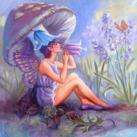 Blue Bell Fairy Giclee Print Judy Mastrangelo Art Картины