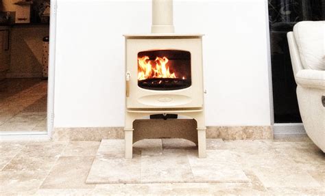 Conservatory Installation Cream Wood Burner Farnborough Log Burner