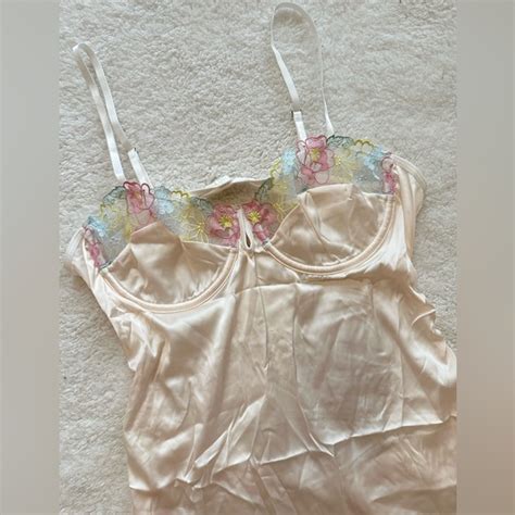 Intimates Sleepwear Vintage Satin Lingerie Slip Dress Poshmark