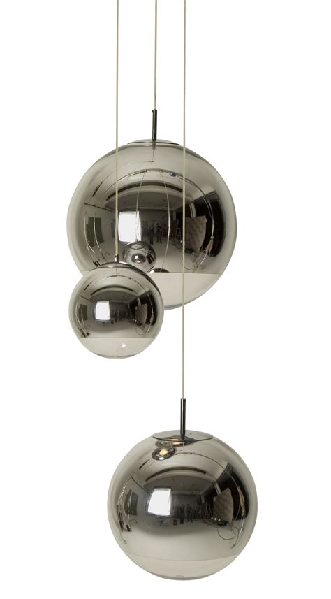 Tom Dixon Mirror Ball Medium Pendant Metal Made In Design UK