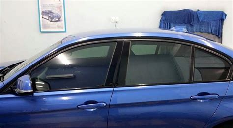 BMW F30 Coated With Huper Optik Nano Ceramic Window Films Puchong