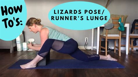 Runner S Lunge Lizard Pose Nap Time Flow Yoga How To S YouTube