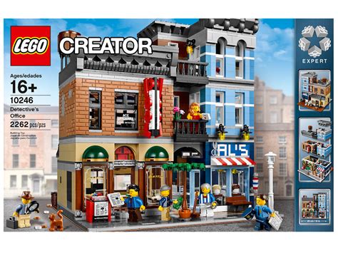 Bricker - Конструктор LEGO 10246 Офис детектива (Detective's Office )