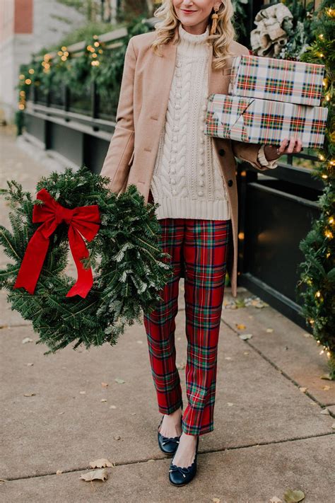 Plaid On Sale Christmas Fashion Outfits Plaid Fashion Preppy Christmas Outfit