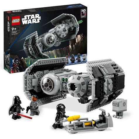 Buy LEGO Star Wars TIE Bomber Model Building Kit, Starfighter with Gonk ...