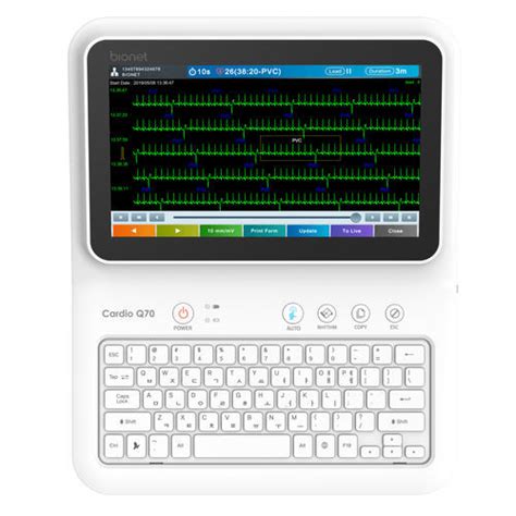 Electrocardiógrafo para diagnóstico en reposo Cardio Q70 Bionet