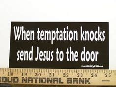 Christian Bumper Sticker Decal Send Jesus to the door Religious ...