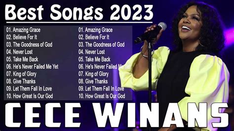 Cece Winans - Greatest Favorite Gospel Music 2023 - Greatest Black ...