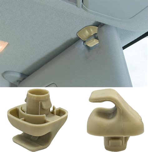 Amazon Suvnie Pcs Car Sun Visor Hook Clip Sunscreen Bracket