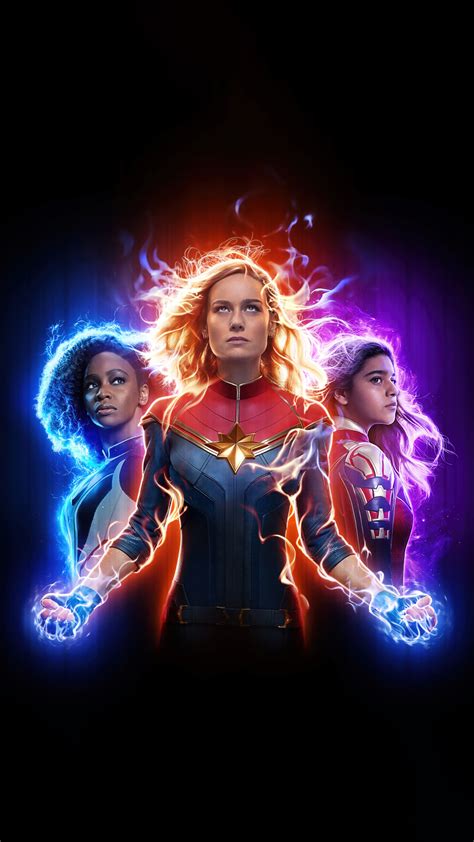 The Marvels Captain Marvel 4k 8k 4121m Wallpaper Iphone Phone