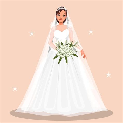 Cartoon Wedding Dress