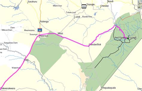 Route Advise Beitbridge To Gonarezhou