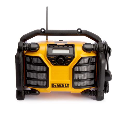 Toolstop Dewalt DCR017 XR DAB Radio Charger 240V Body Only