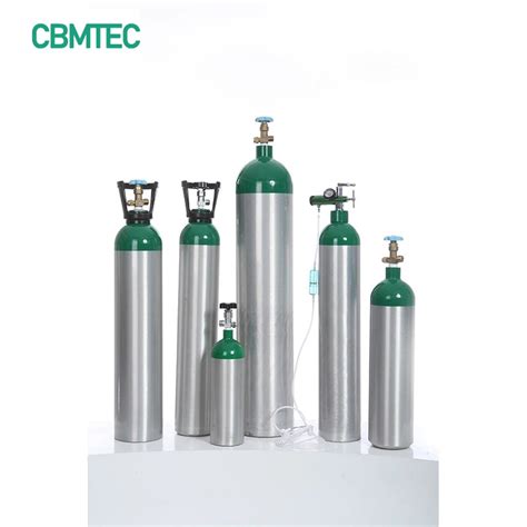 Dot Al Approval New Aluminum Cylinder Factory Direct Sale Co Tank