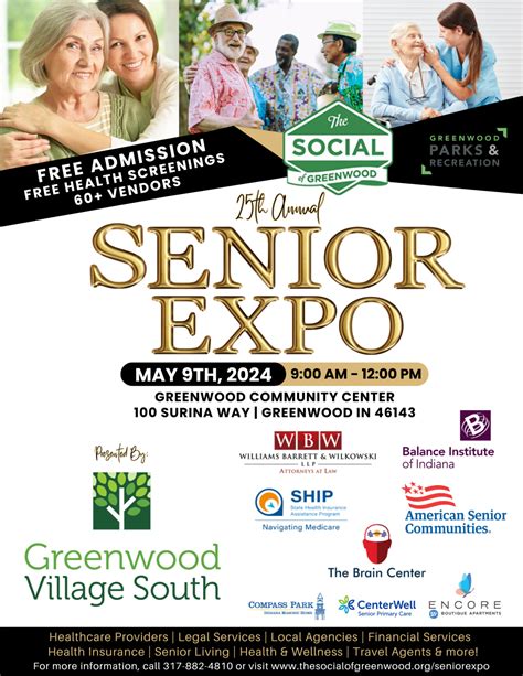 25th Annual Senior Expo ⋆ The Social Of Greenwood