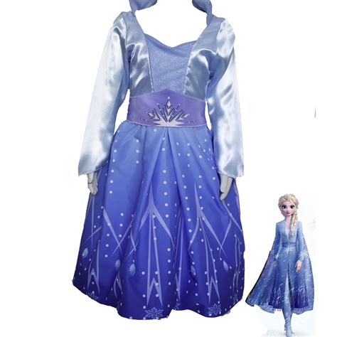 Fantasia Elsa Frozen 2 Vestido Infantil Roupa Acessórios Shopee Brasil