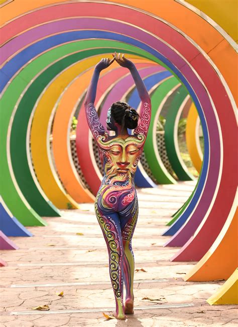 From The Equatorial Guinea Bodypainting Festival R Pics