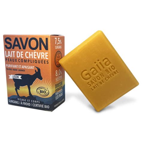 Savon Lait De Ch Vre Artisanal Bio Saponifi A Froid Gaiia