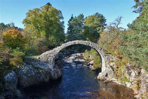 Old Packhorse Bridge in Carrbridge - Scotland Info Guide