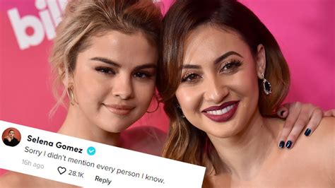 Selena Gomez Addresses Rumored Feud With Francia Raisa Youtube