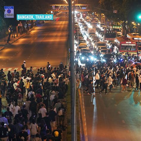 Thai Pro Democracy Protesters Demand Activists Release Cgtn