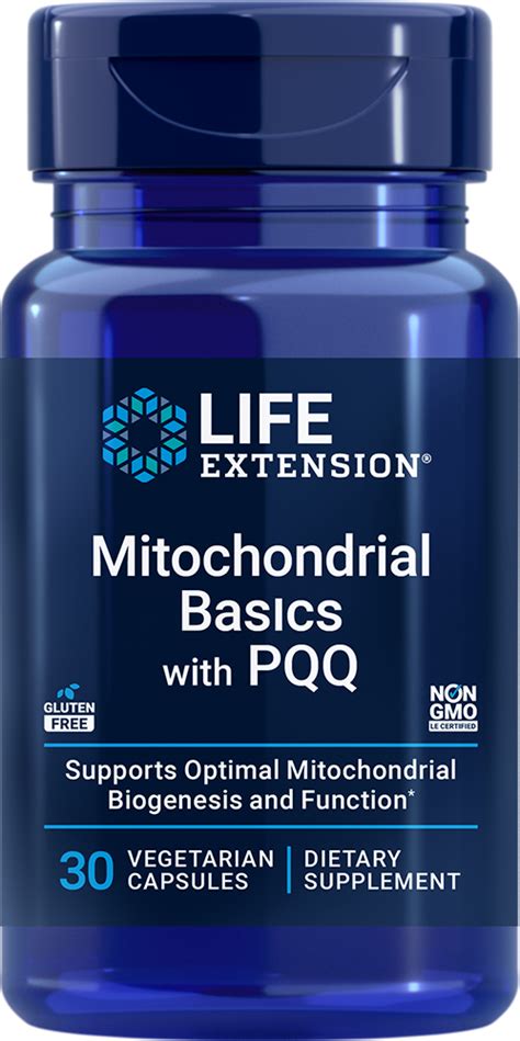 Mitochondrial Basics with PQQ, 30 capsules - Life Extension