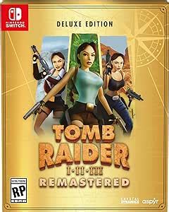 Tomb Raider I Iii Remastered Starring Lara Croft Deluxe Edition