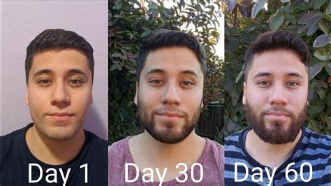 60 Day Beard Growth Time Lapse Picture A Day YouTube