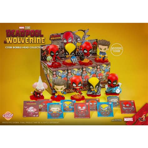 港玩店 Hot Toys Cosbi CBX183 迷你珍藏人偶系列 漫威死侍與金鋼狼 盒玩 盲盒 全8款 蝦皮購物