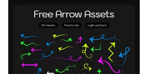 Hand Drawn Arrow Assets Airlab Studio Figma