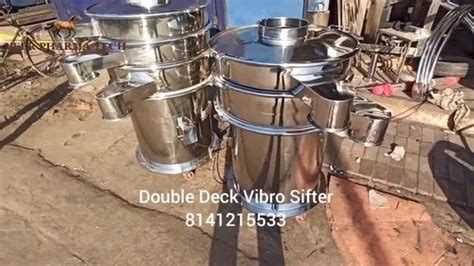 Eccentric Vibrating Shaker Circular Pharmaceutical Vibro Sifter For