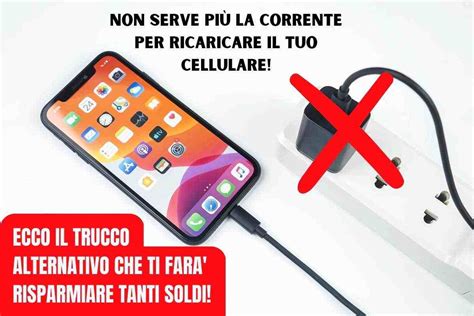 Caricabatterie Non Serve La Corrente Per Lo Smartphone La Soluzione