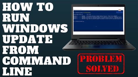 How To Run Windows Update From Command Line Techlatest