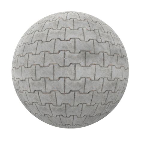 Concrete Pavement PBR Texture