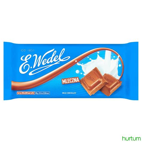 E Wedel Czekolada Mleczna 100 G W Hurtum Pl