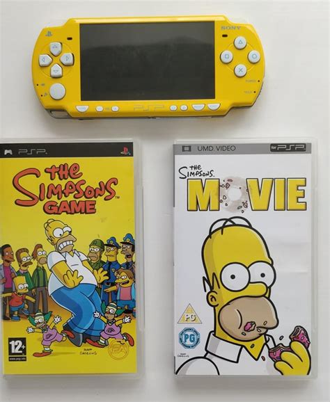 My new Simpsons PSP : PSP