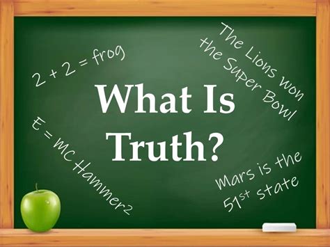 What Is Truth? – North Second Street Church of Christ 