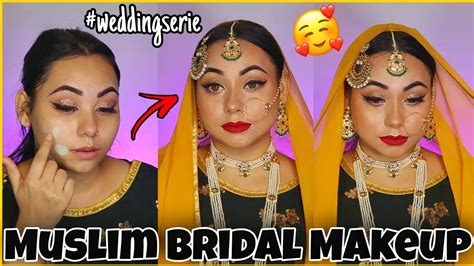 Muslim Bridal Makeup Tutorial Wedding Serie Glam Girl Bebo Youtube