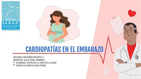 Cardiopat As En El Embarazo Enfermeria Para Ti Udocz