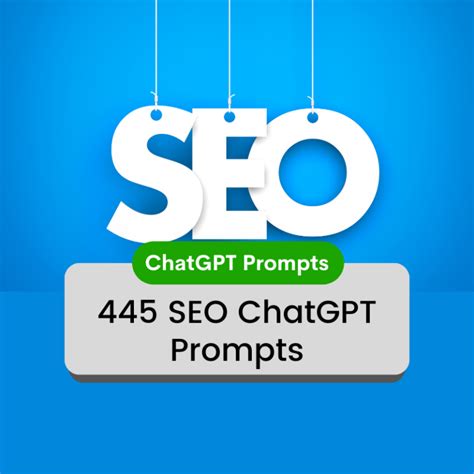 445 SEO ChatGPT Prompts PLRLIME