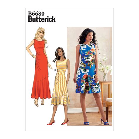 Butterick 6680 Misses Dress