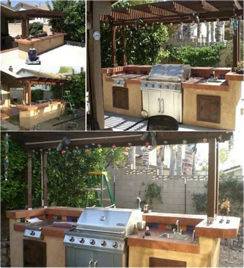 17 Simple and Affordable DIY Outdoor Kitchen Plans