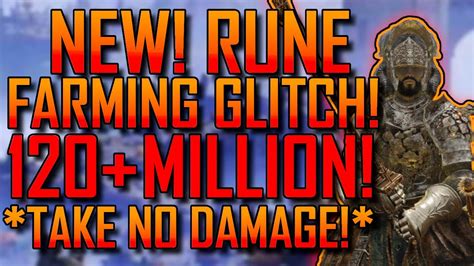 Elden Ring 120 MILLION RUNES NEW Rune Farm Take No DAMAGE