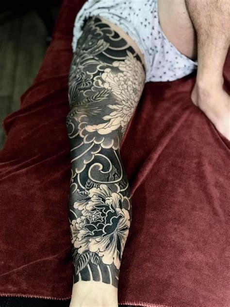 Pin By Huy Nguyễn Văn On Hình Xăm Full Leg Tattoos Leg Sleeve Tattoo