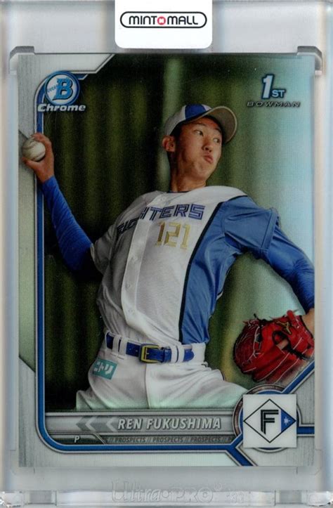 ミントモール MINT 池袋店 2022 Topps NPB Bowman 北海道日本ハム 福島蓮 Base Chrome